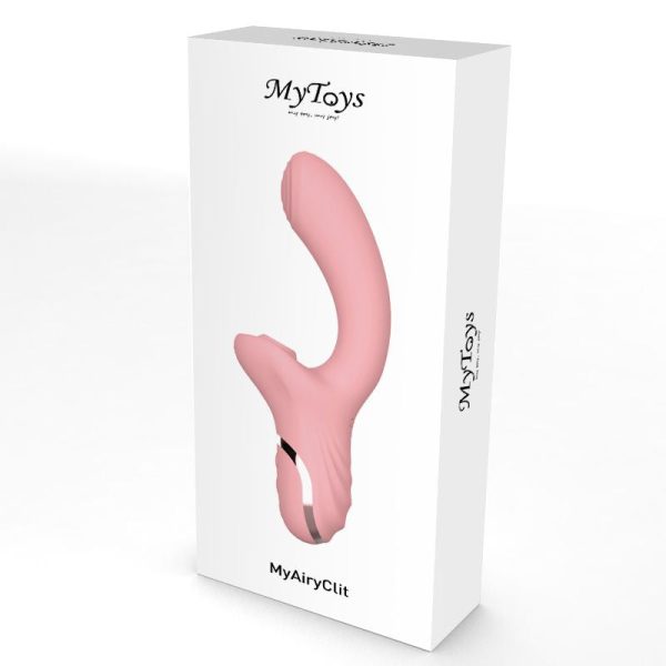 MyToys MyAiryClit 吸啜震動棒 (櫻花粉)：圖片 7