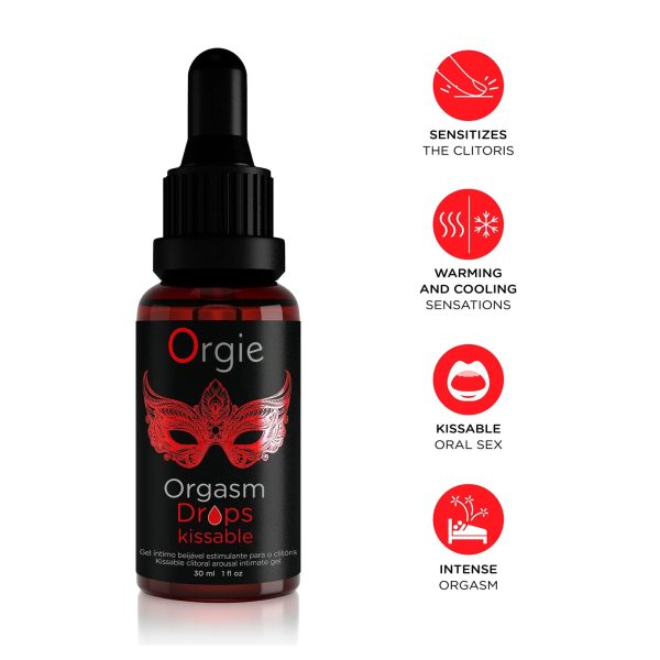 Orgie Orgasm Drops Kissable 陰蒂快感增強液 30ml：圖片 3