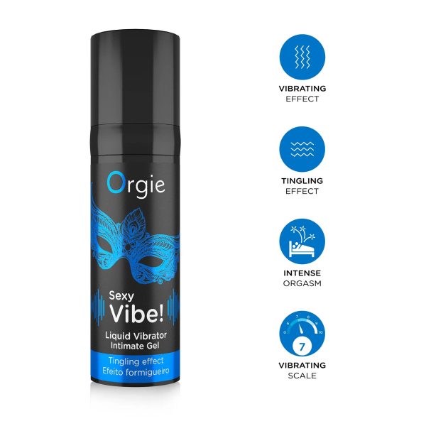 Orgie Sexy Vibe! Liquid Vibrator 跳動式高潮液 15ml：圖片 3