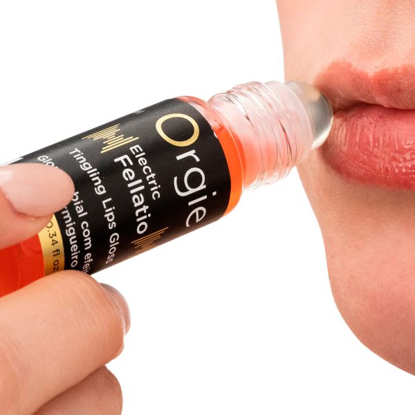 Orgie Electric Fellatio Lips Gloss 觸電跳動式口交液 10ml：圖片 2