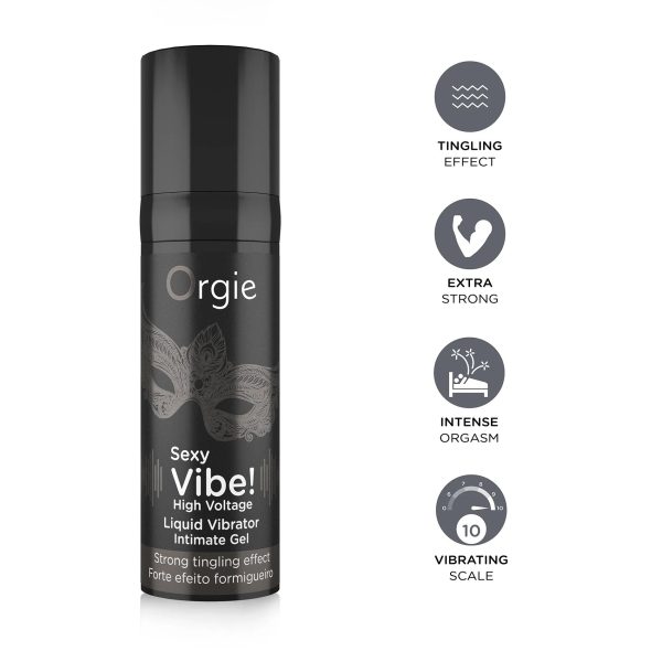 Orgie Sexy Vibe! High Voltage 跳動式高潮液 特強 15ml：圖片 3