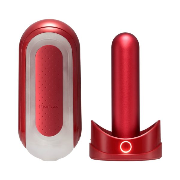 TENGA FLIP 0 (ZERO) 紅色 加熱器套裝：圖片 10