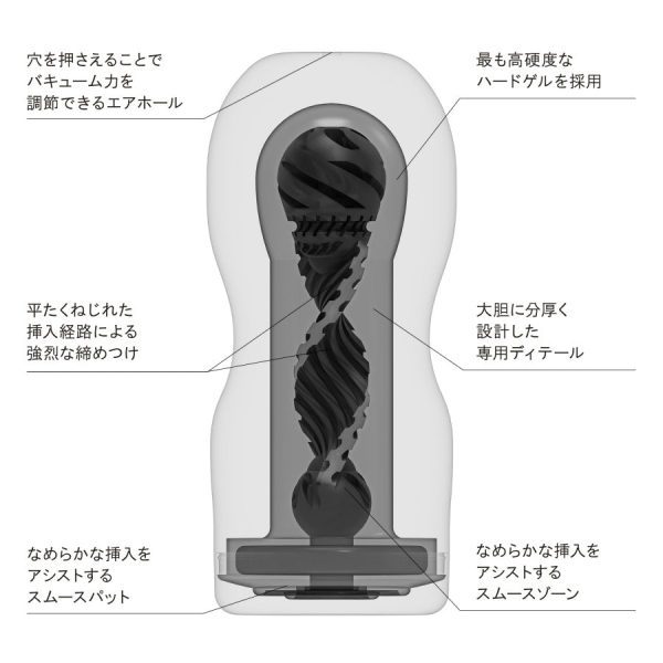 TENGA ORIGINAL VACUUM CUP 第二代 EXTRA STRONG：圖片 4