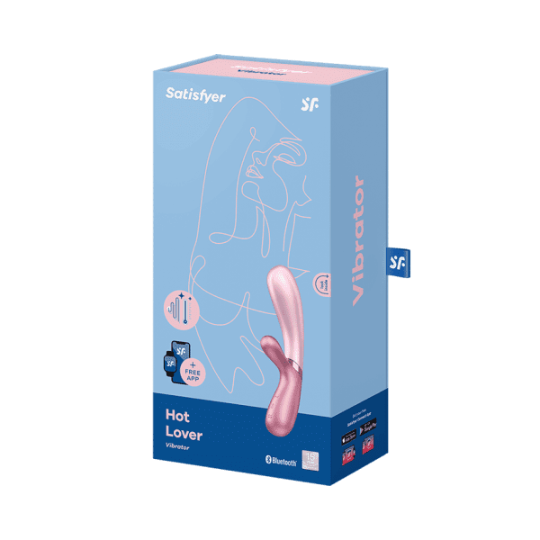 Satisfyer Hot Lover 智能遙控加溫按摩棒 (玫瑰粉紅)：圖片 6