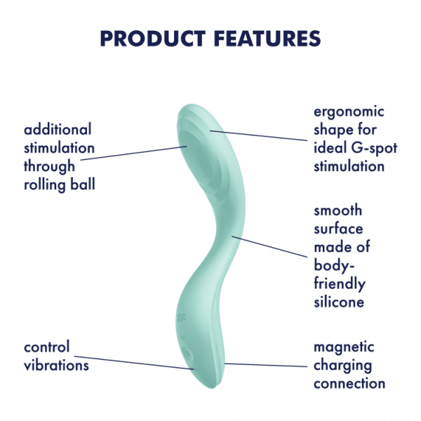 Satisfyer Rrrolling Pleasure 滾球G點按摩棒：圖片 3